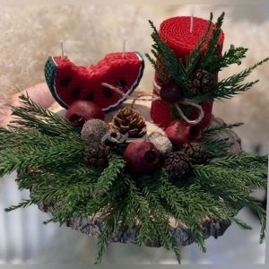 انواع شمع تزیینی شب یلدا عالی و ممتاز